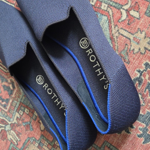 Rothy's Deep Blue Loafers - Picture 3 of 7